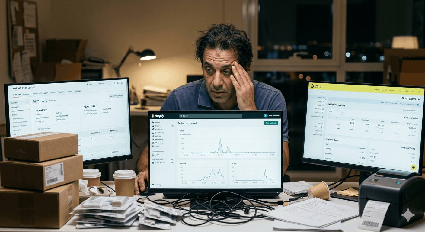 إدارة متجرك على أكثر من منصة؟ التحدي الذي يستهلك وقتك يومياً